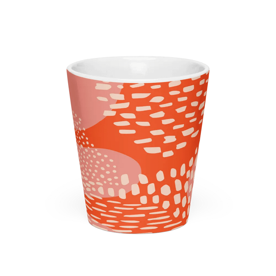 Retro Chic Latte Mug product image (3)