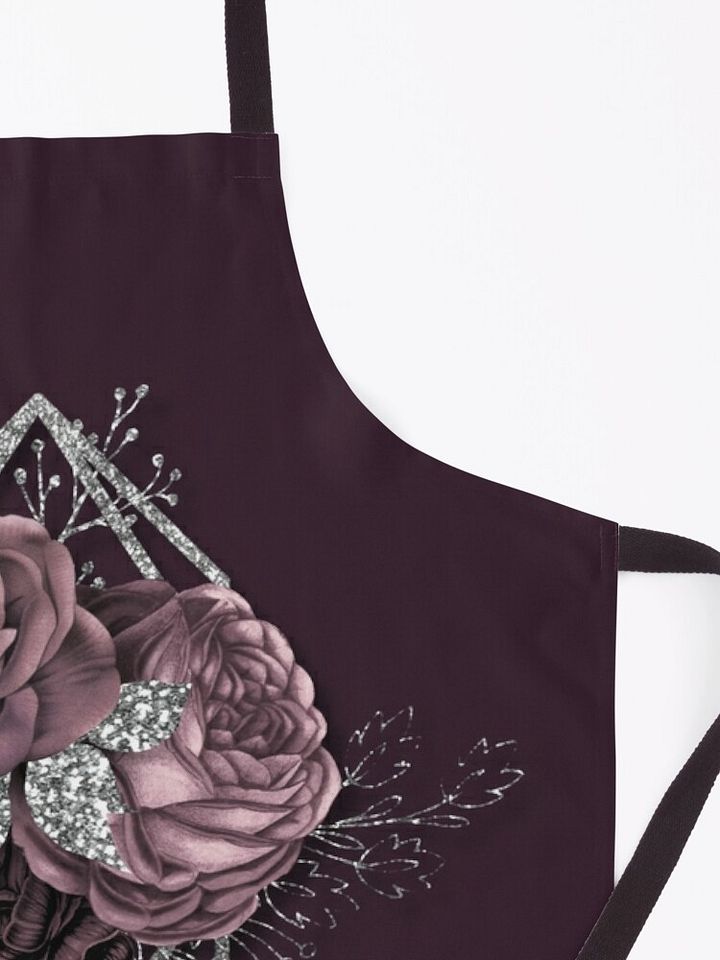 Abundance Mauve and Silver #1 - Apron product image (2)