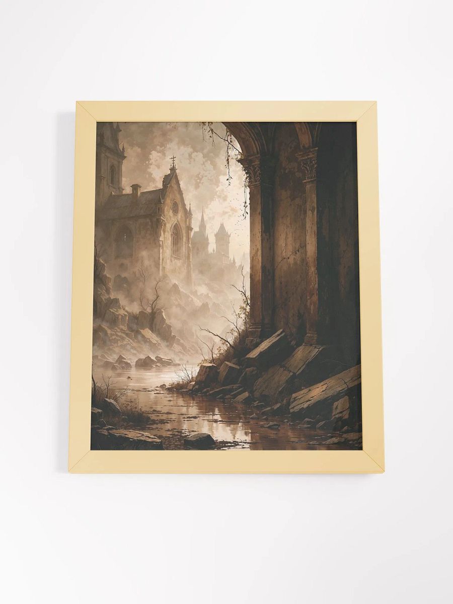 Gothic Archway Framed Print product image (19)