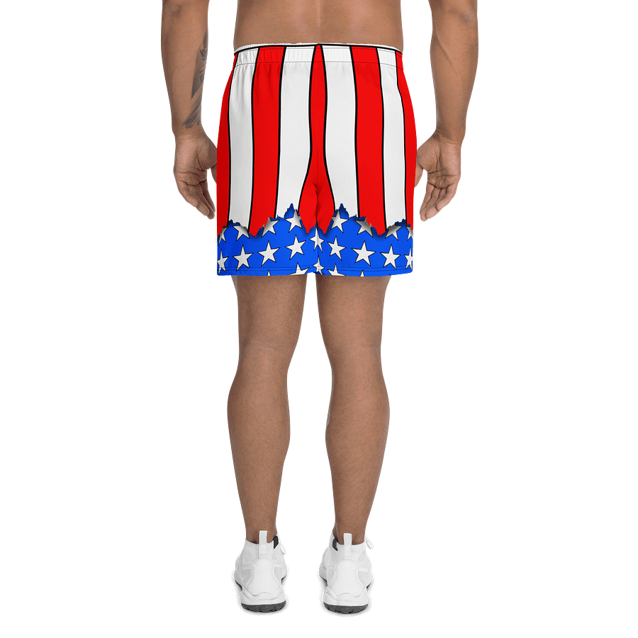 Ronin Patriot's Pride Men's Long Athletic Shorts product image (4)