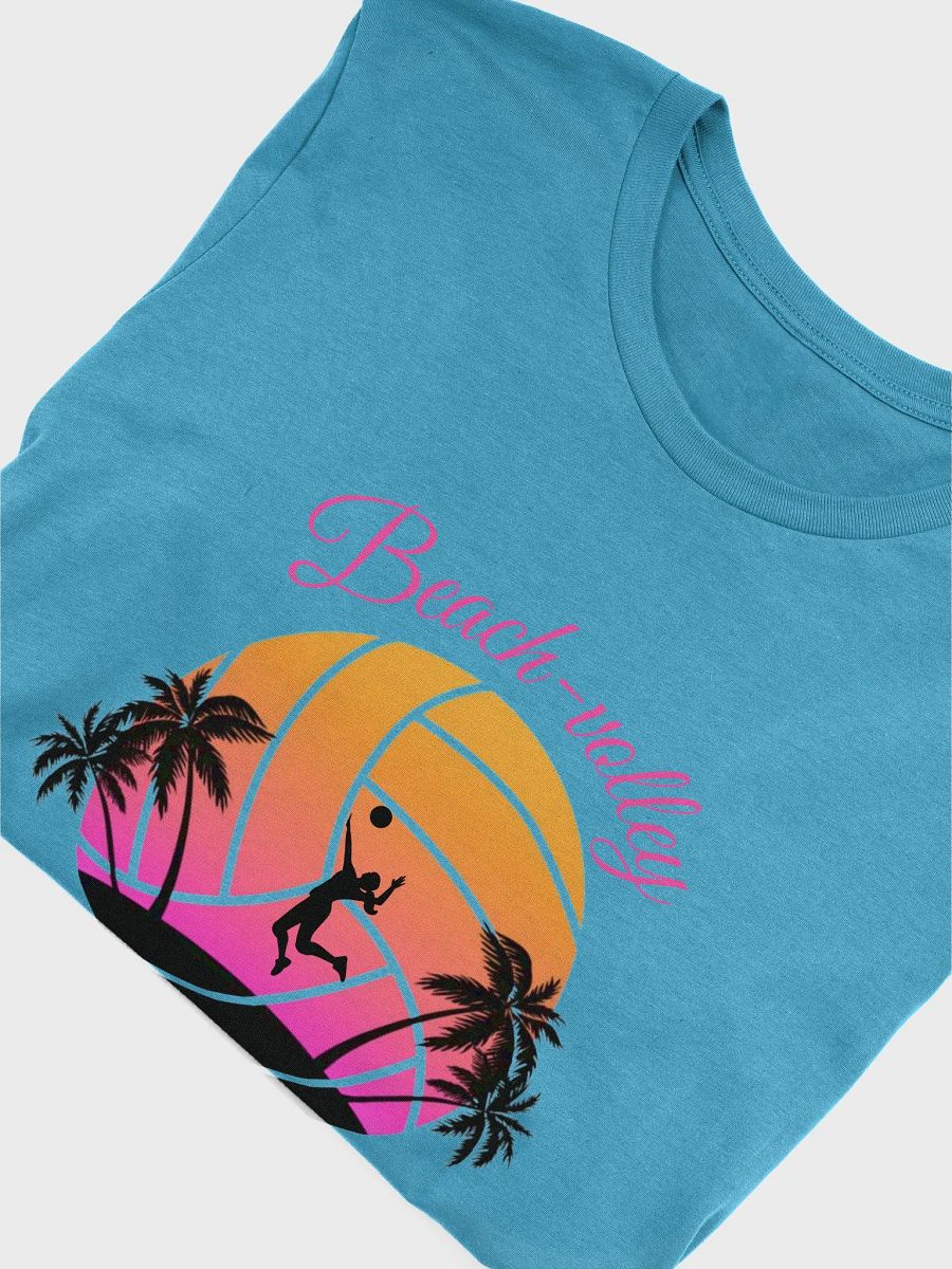 Sunset Spike Beach Volley T-Shirt product image (48)