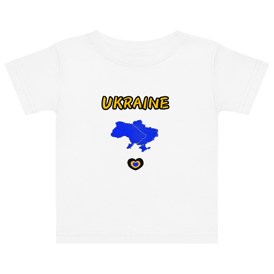 Ukrainian Love Map Baby T-Shirt product image (5)