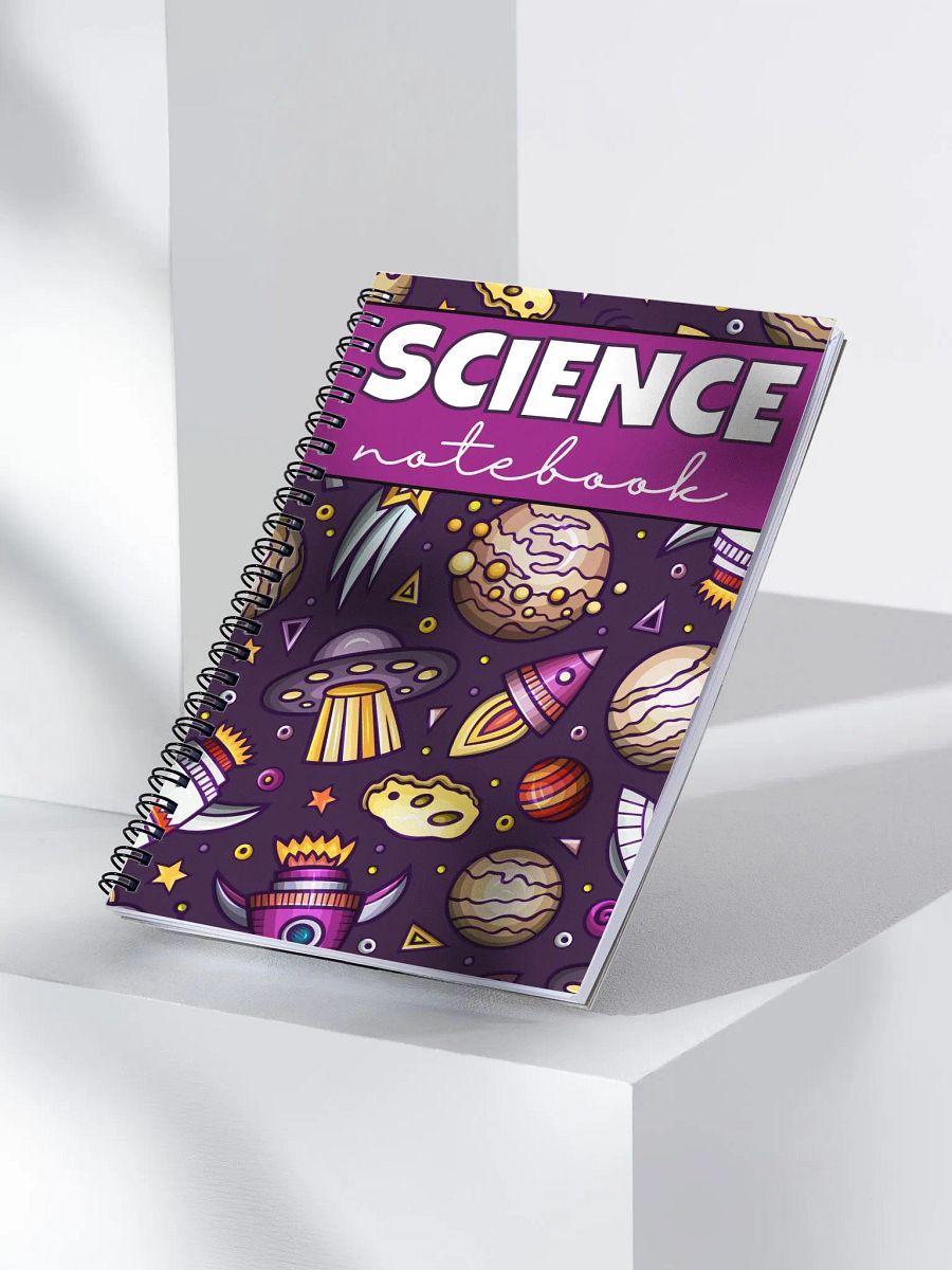 Galactic Adventures Spiral Notebook product image (3)