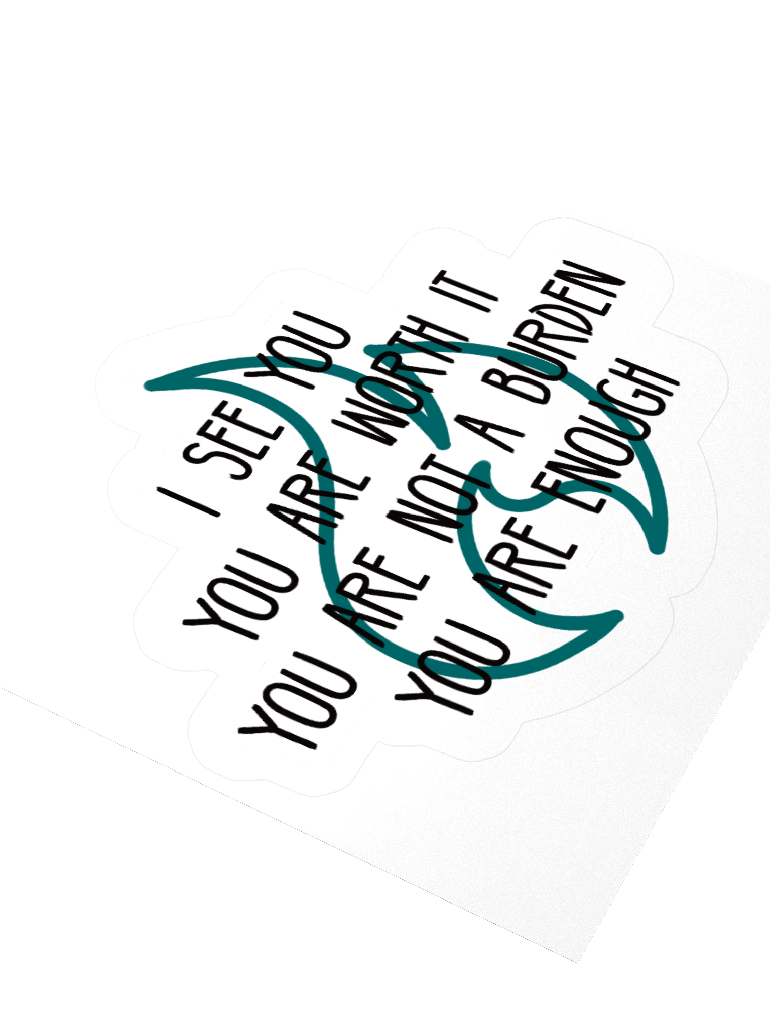 Worth it Sticker product image (3)