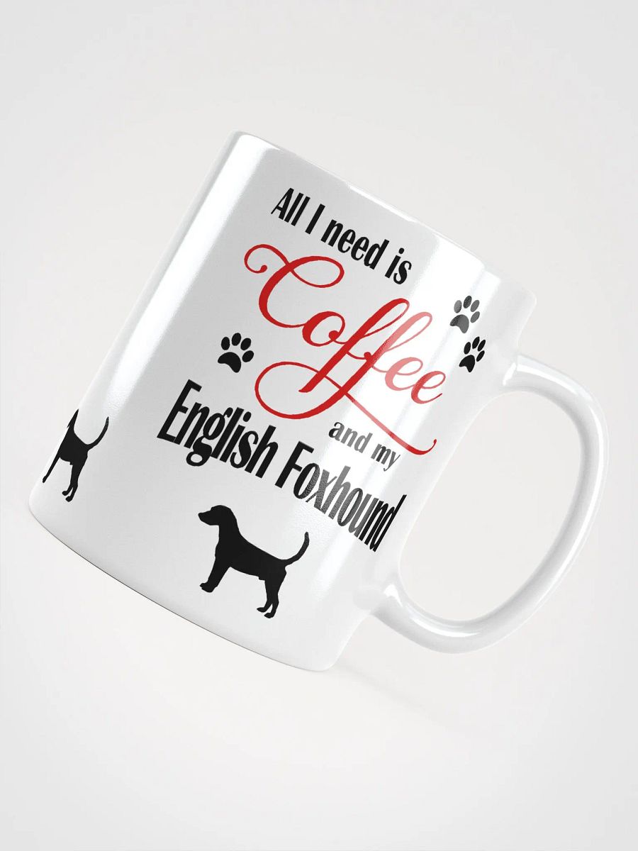 Coffee and my English Foxhound Mug product image (4)