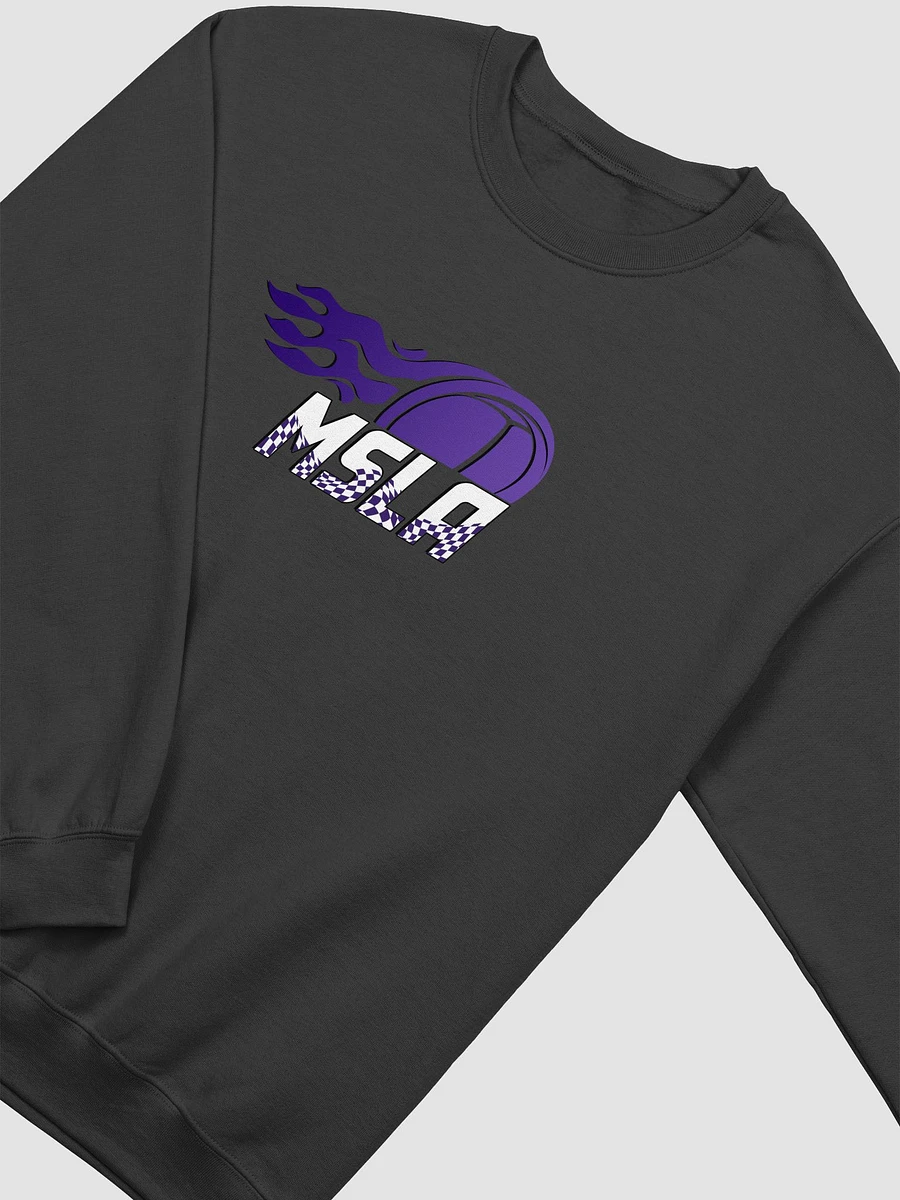 MSLA Purple Crewneck Sweatshirt product image (1)