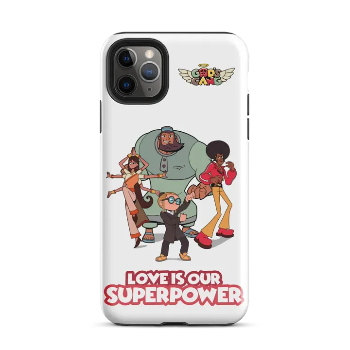 Love is Our Superpower | God’s Gang iPhone Case product image (67)