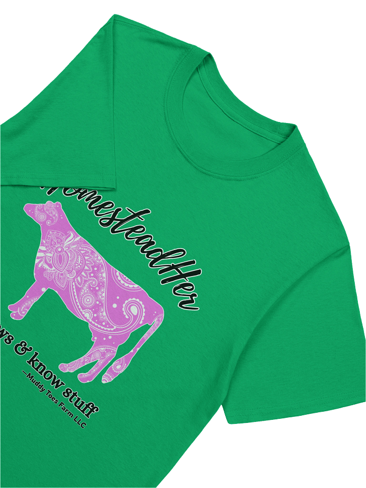 HomesteadHer Paisley Cow T-Shirt (Women's) product image (2)