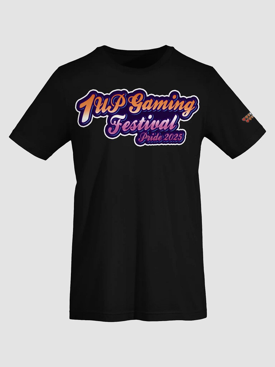 1UP Gaming Festival Lesbian Pride 2025 TShirt product image (52)