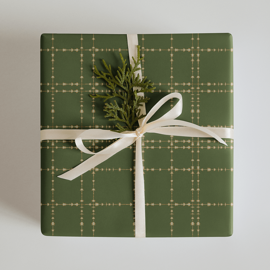 Bluebird Wrapping Paper Set 2 in Green product image (10)