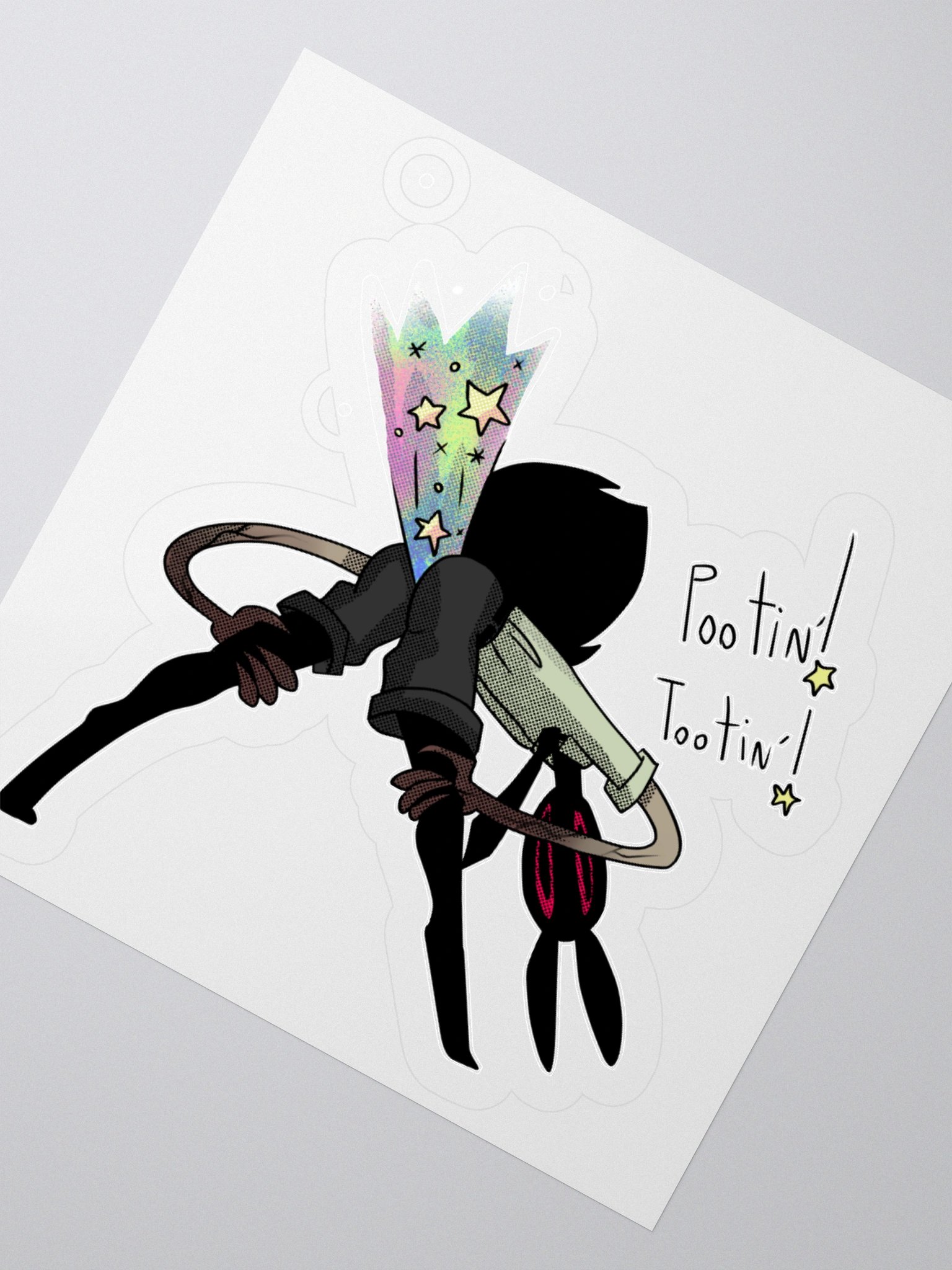 Pootin' - sticker product image (6)