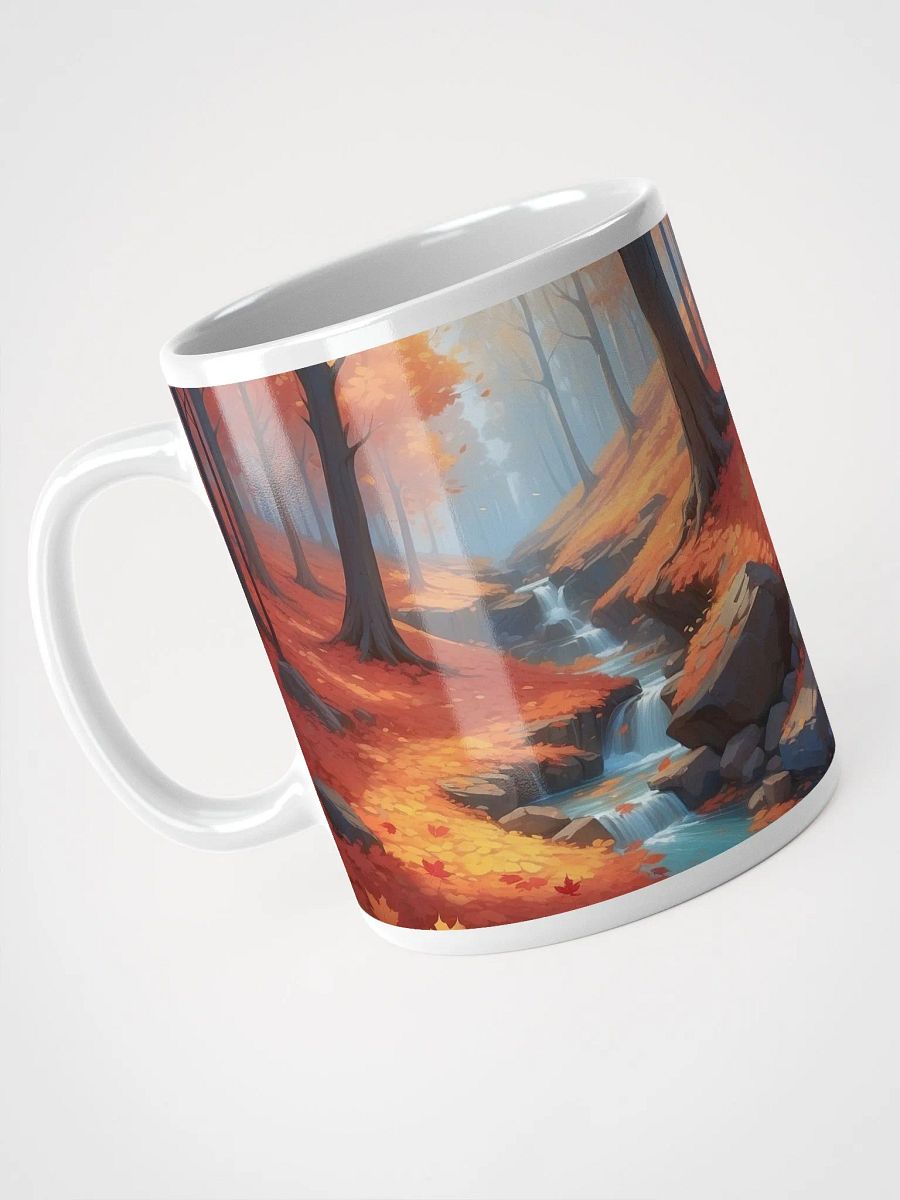 Crimson Cascade Ceramic Mug product image (3)