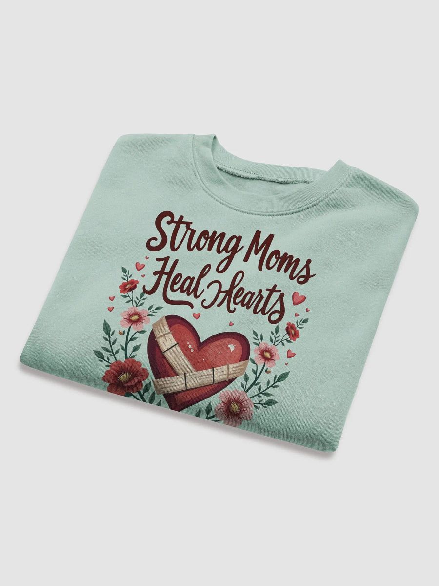 moms Healing Heart Women's Crop Sweatshirt product image (15)