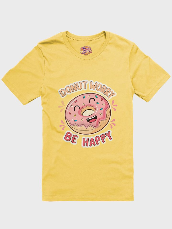 Donut Worry Be Happy T-shirt product image (1)