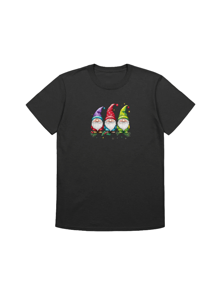 Cute and Colorful Gnomes Unisex Christmas T-Shirt product image (1)