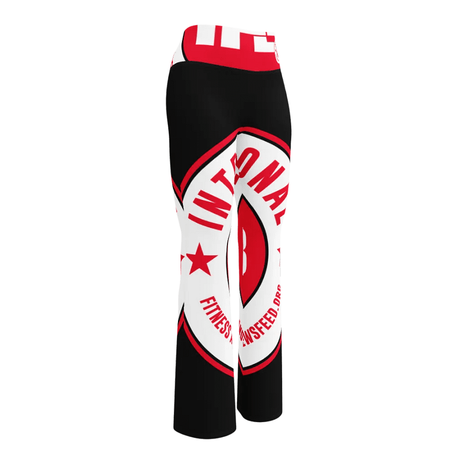IFBNewsfeed.Org's All-Over Print Flare Leggings product image (11)