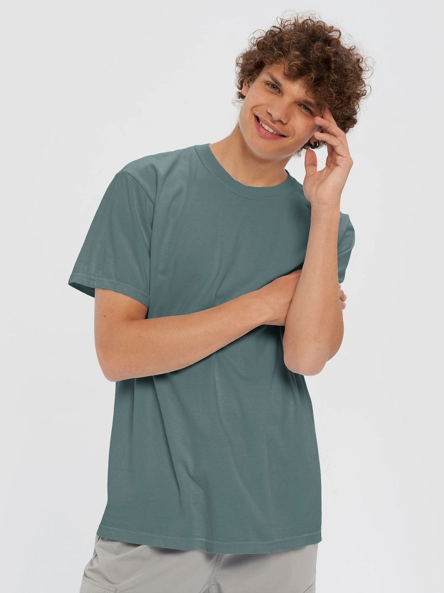 Plain Color Blue Spruce T-Shirt product image (1)