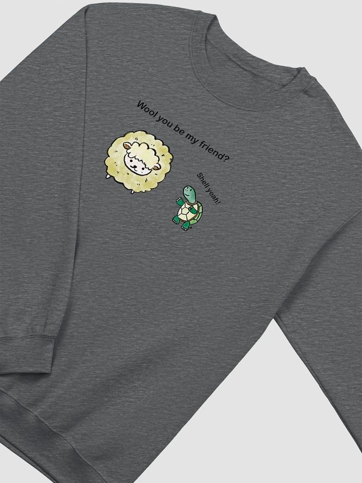 Fluffy Friends Graphic Crewneck Sweatshirt product image (15)