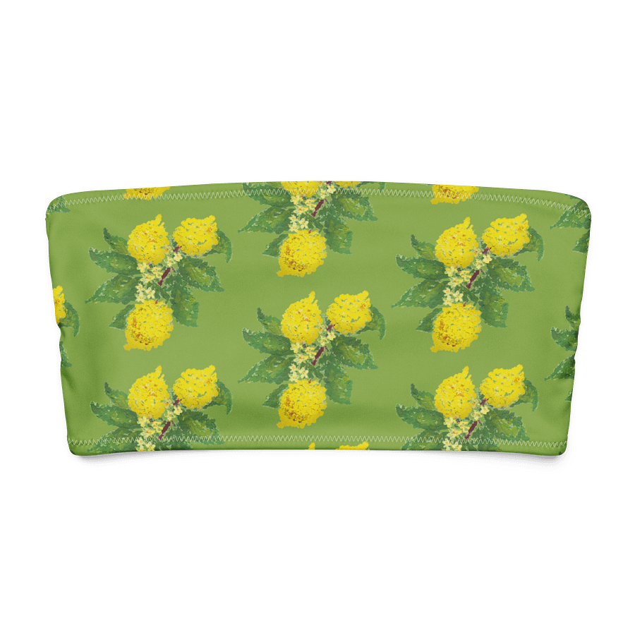 Lemon Love Recycled Bandeau Bikini Top product image (2)