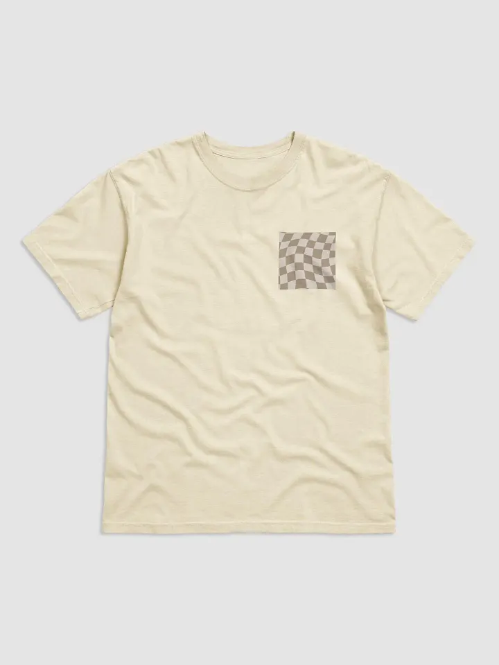 Brown preppy area t-shirt badge product image (1)