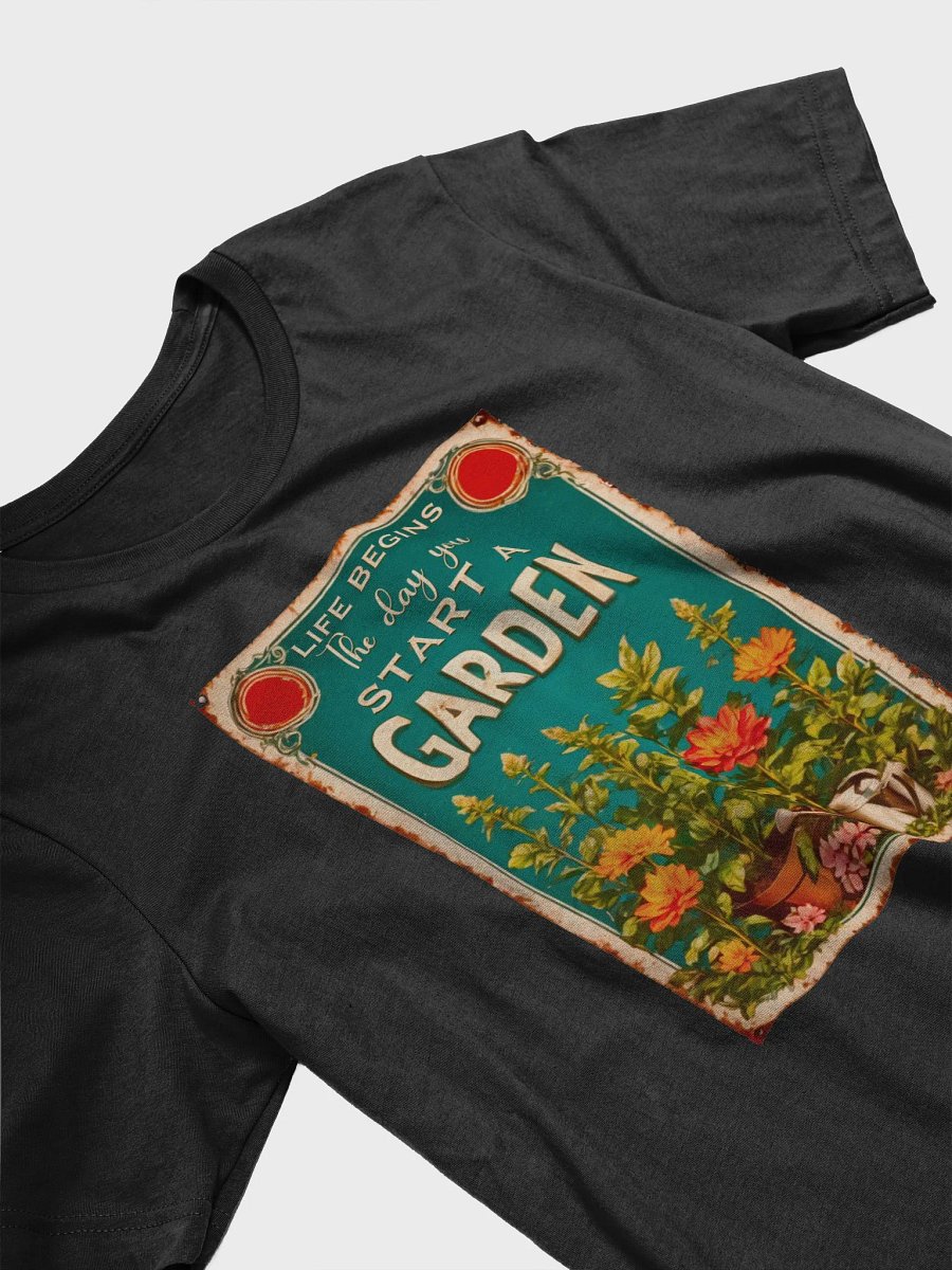 Life begins, gardening T-shirt product image (5)