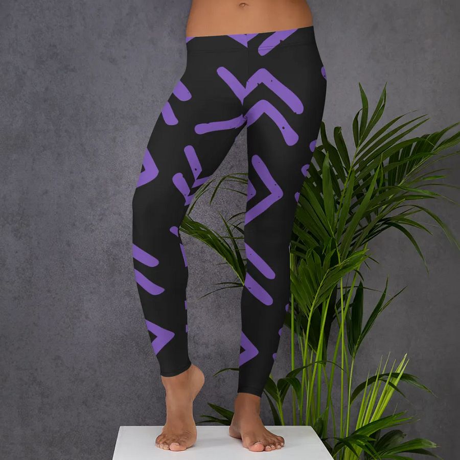 Leggings – Boho Tribal Geometric Pattern for a Chic & Artistic Vibe product image (5)