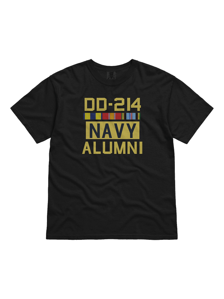 DD-214 Navy Alumni Heavyweight T-Shirt product image (1)