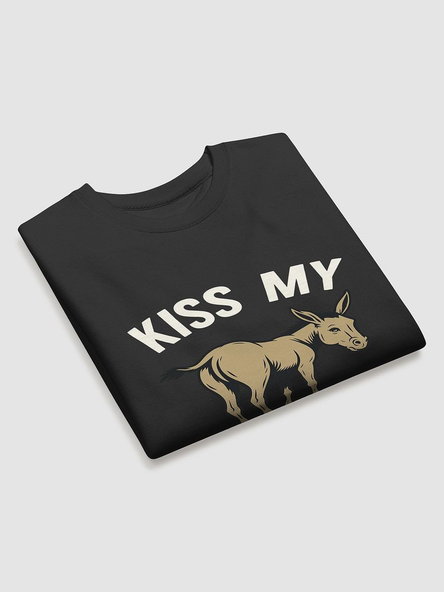 KISS MY – Cozy Donkey Sweatshirt for Low-Tolerance Days product image (3)