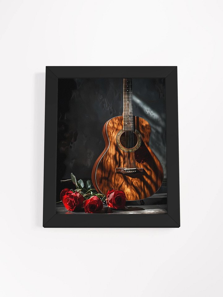 Roses and Strings Framed Poster product image (2)