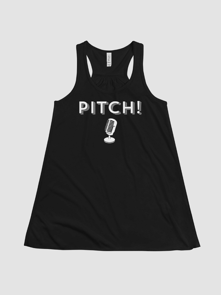 Pitch! - Women's Flowy Racerback Tank - Bella+Canvas product image (1)