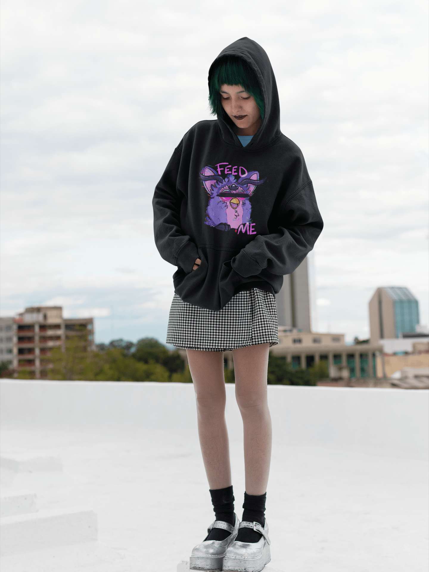 Cursed Furby Hoodie product image (1)