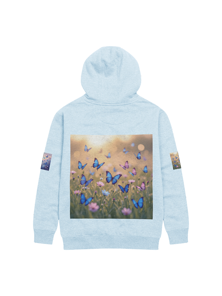 Butterfly Meadow Dream Unisex Hoodie product image (2)