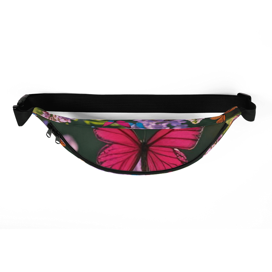 Fluttering Garden All-Over Fanny Pack product image (5)