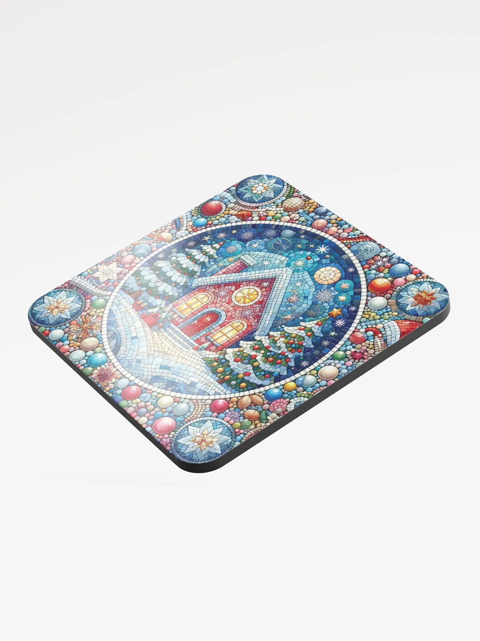 Festive Winter Mosaic Coaster product image (3)