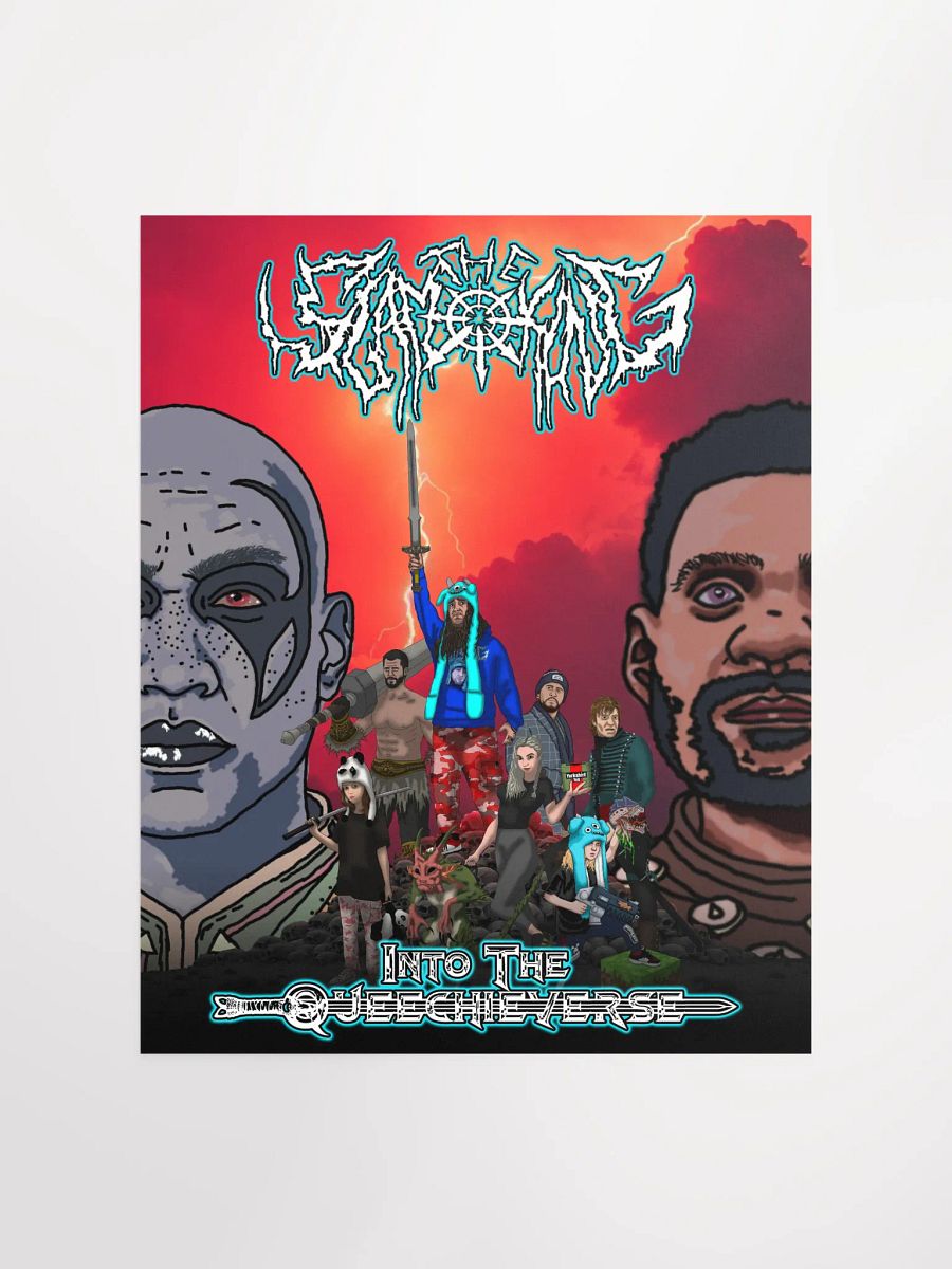 The Slam King Into The Queechieverse Poster product image (1)