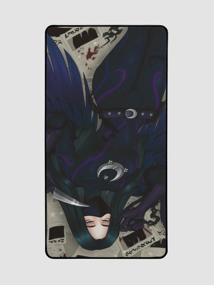 Night Angel Pinup Desk Mat product image (2)
