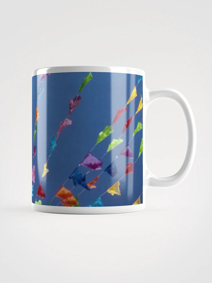 Papel Picado White Glossy Mug product image (1)