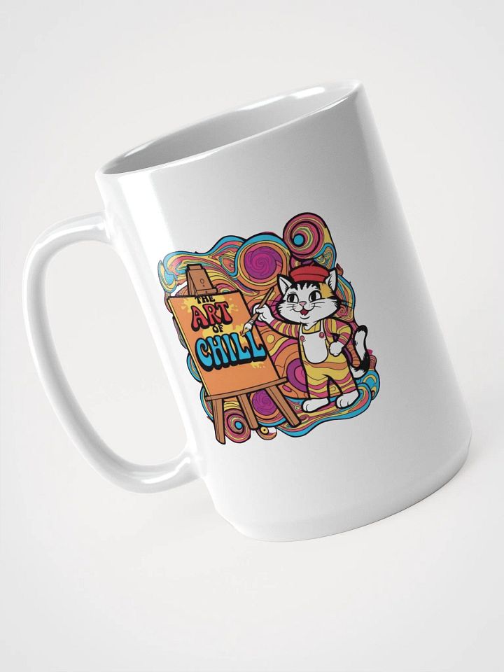 Chill Cat Artistry Mug product image (1)