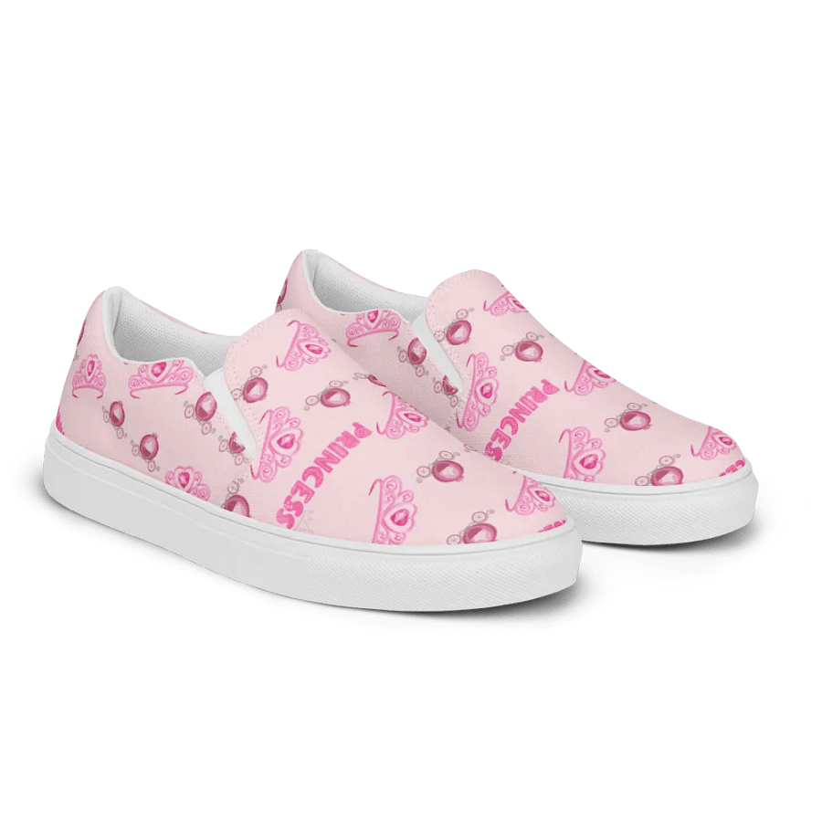 Pink Princess Pink Slip-Ons product image (2)