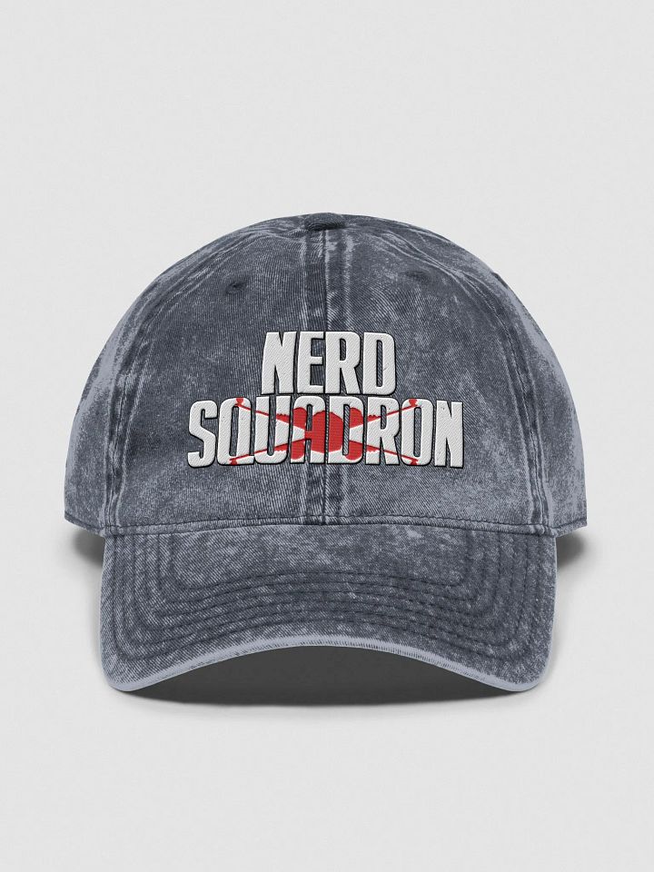 Nerd Squadron Vintage Wash Dad Hat product image (1)