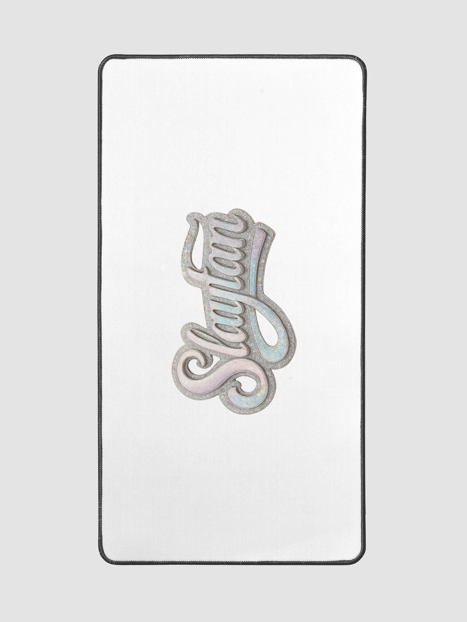 Shawty's Celestial Exclusive Premium Slaytan Silver Desk Mat product image (2)