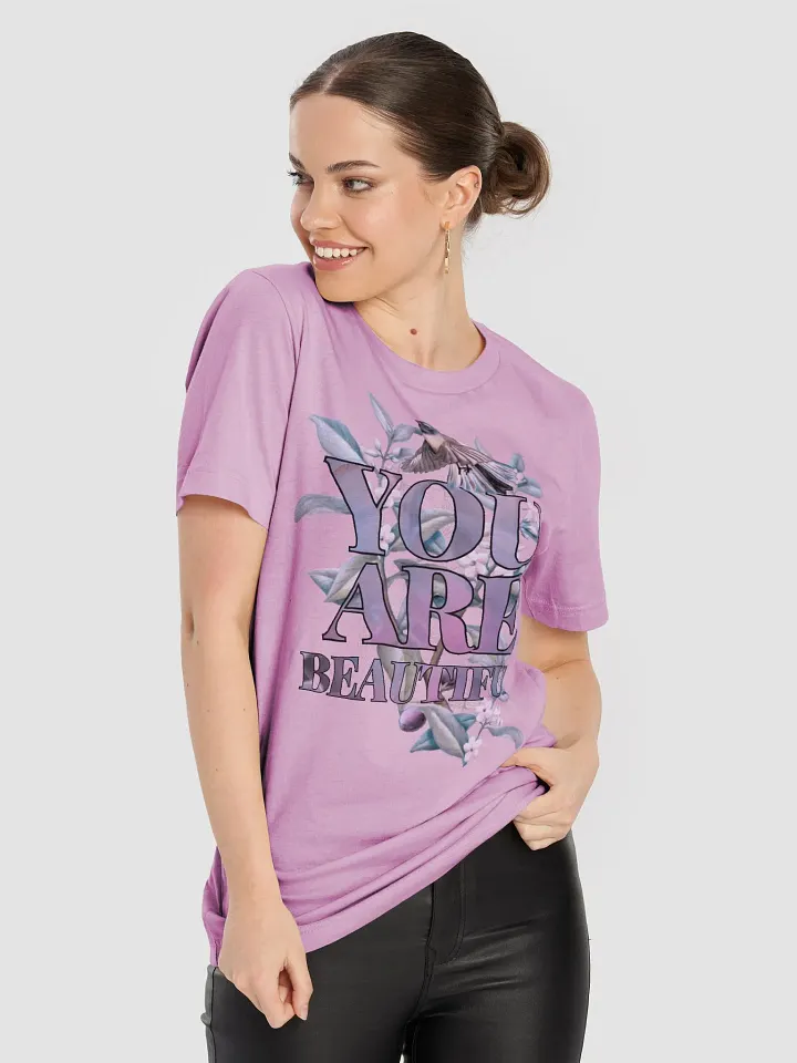 Unisex Kinship - You are Beautiful - Love and Joy Message Ngaio Piwakawaka and Bee Tee product image (35)