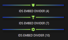Blue Green Embed Divider Bars Pack product image (3)