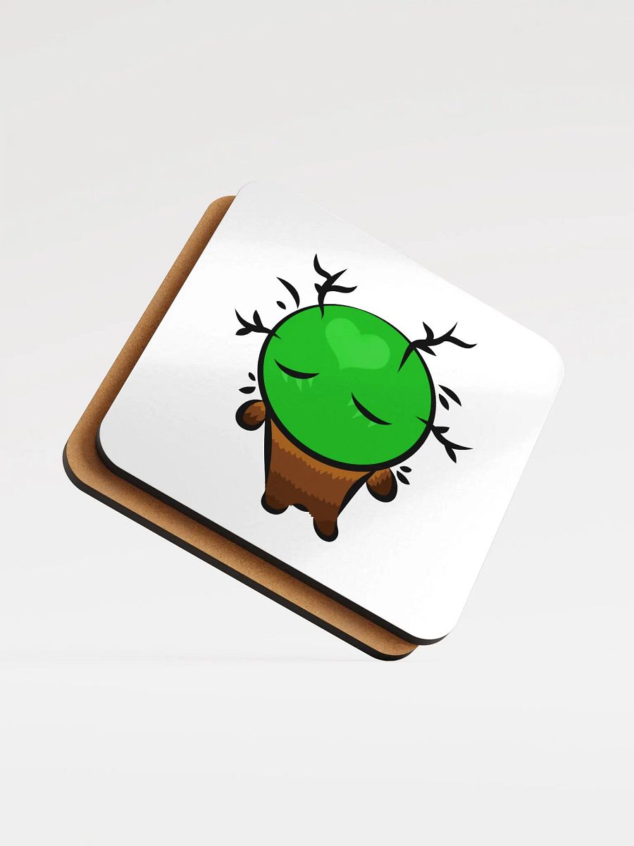 Frank Heart Glossed Cork Coaster product image (6)