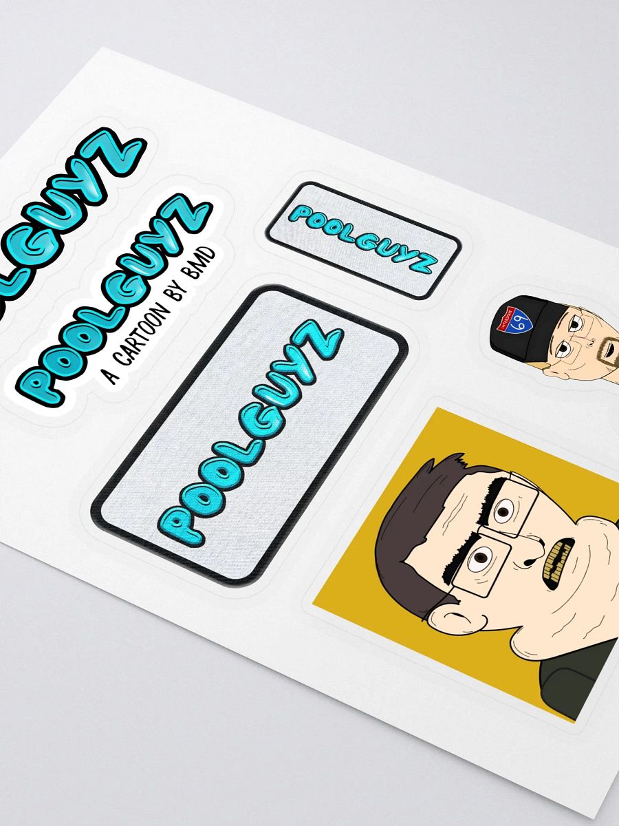 Pool Guyz Sticker Sheet product image (3)