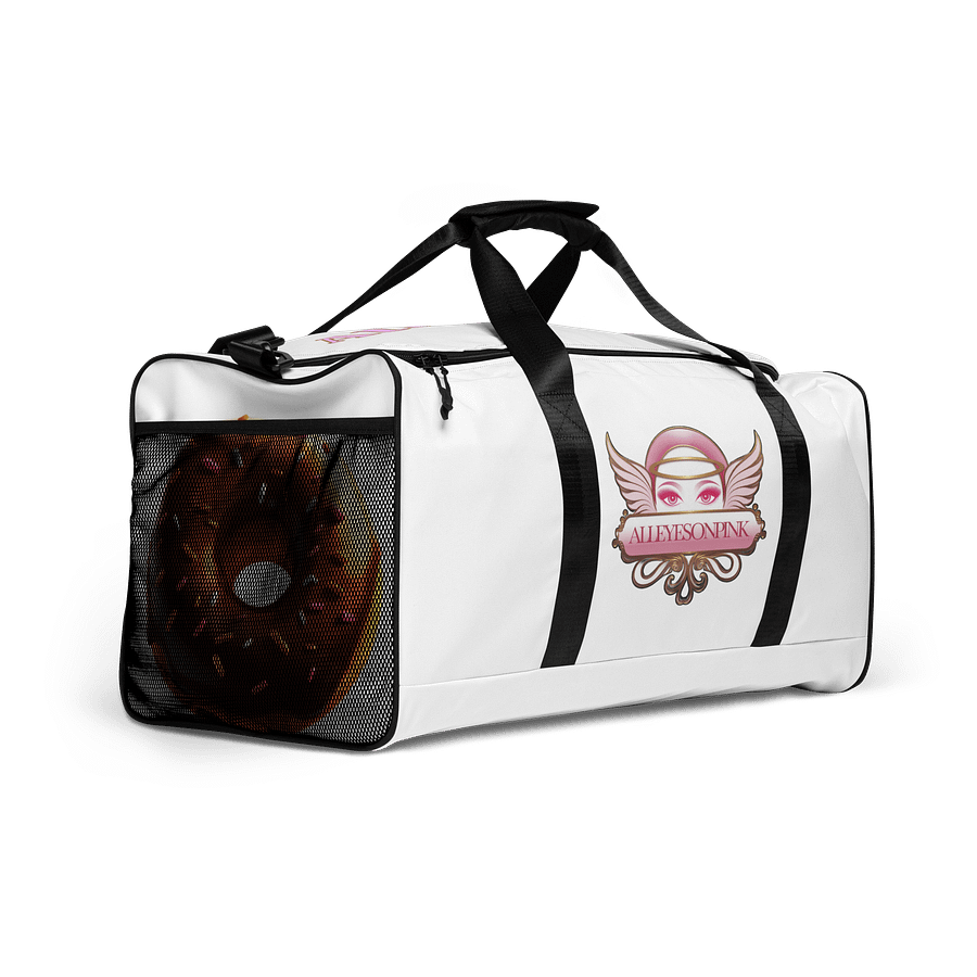 All Eyes on Pink Custom Duffle Bag product image (2)