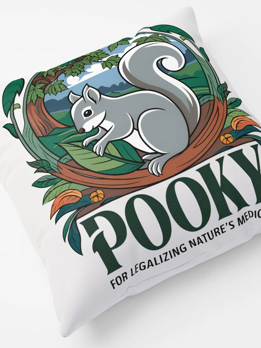 Comfy Pillow: Pooky For legalizing nature's medicine product image (7)