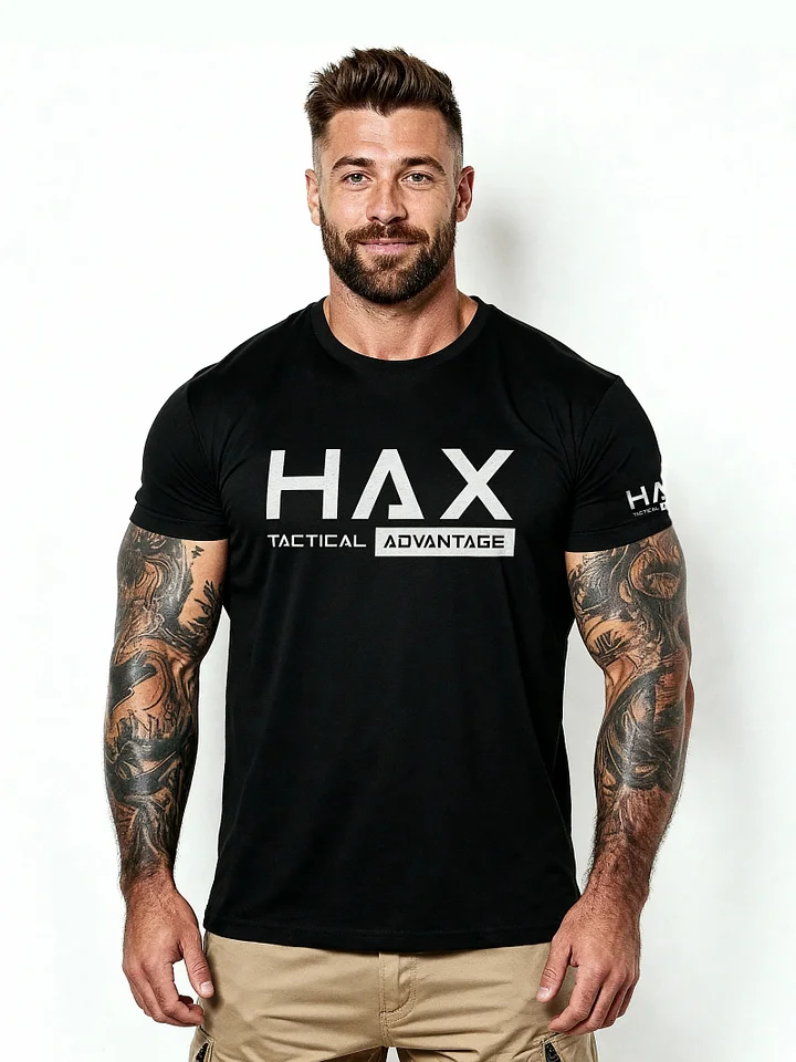 HAX Tactical B&W T-Shirt product image (1)