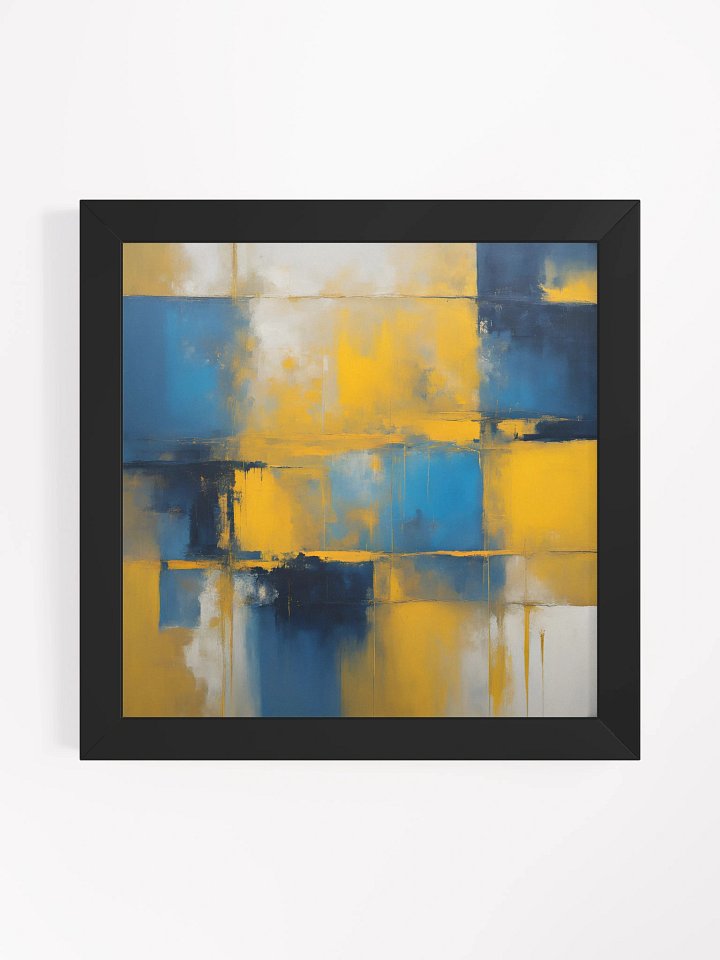 Impressionistic Brushstroke Abstract Poster product image (3)