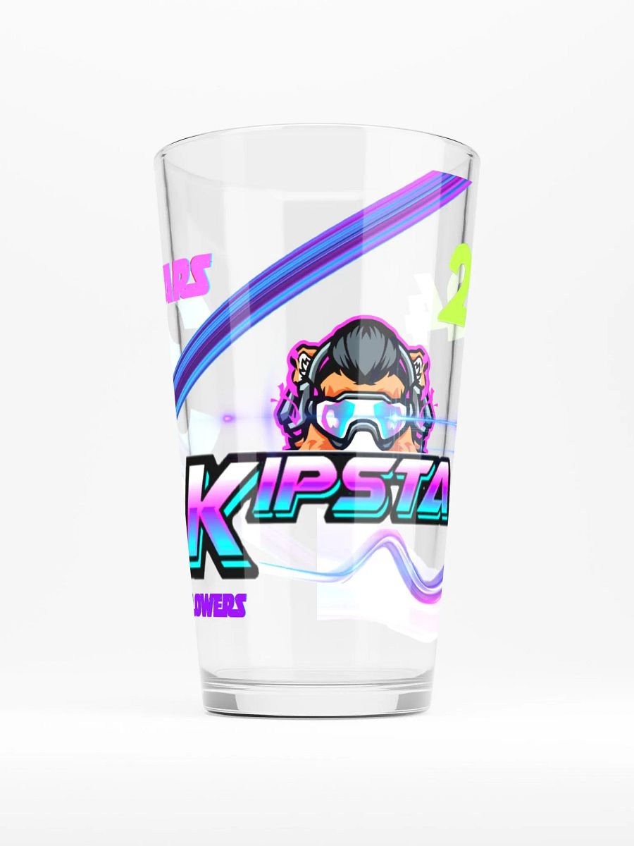 3 Years/1K Follower Commemorative Pint Glass product image (1)